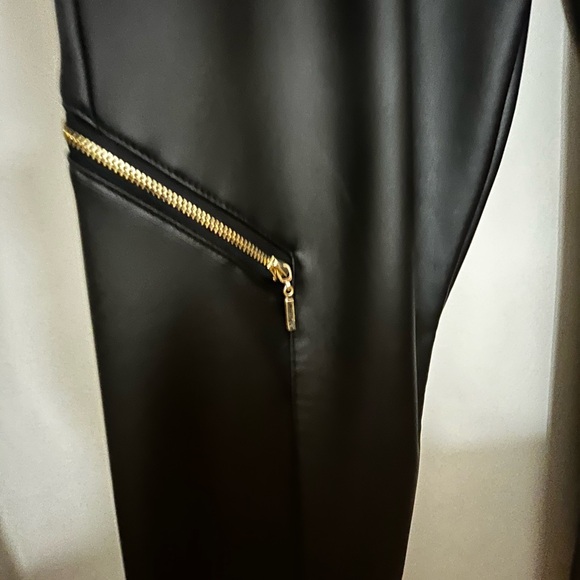Black pants with zippers. Brand new. Great feel and look. - Picture 4 of 5